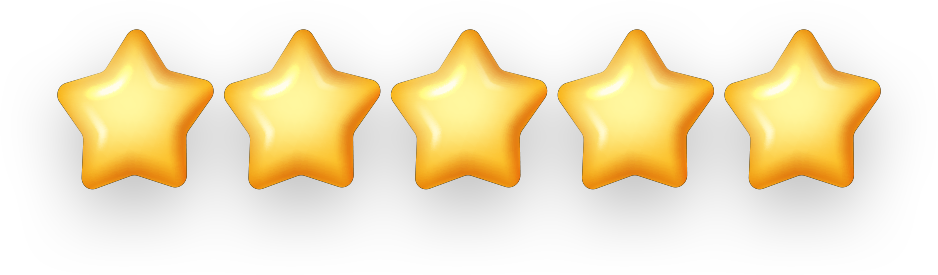 5 star rating